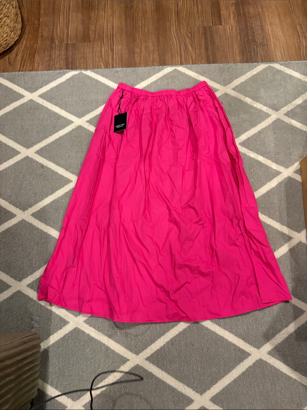 Vera Wang Bright Fuchsia Full Skirt